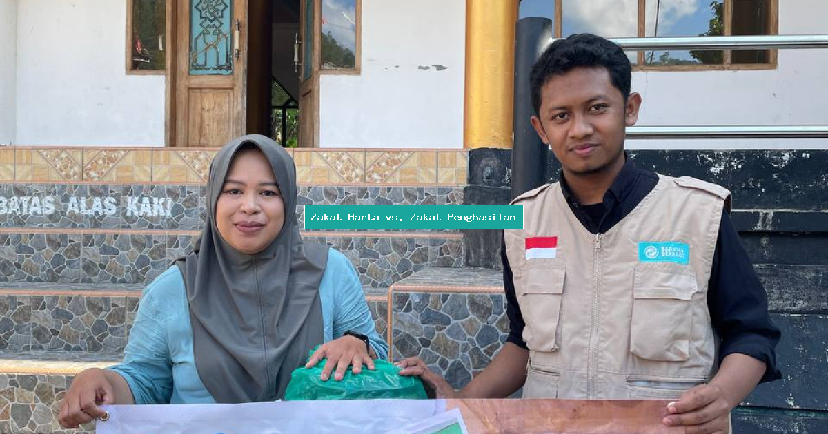 Zakat Harta vs. Zakat Penghasilan
